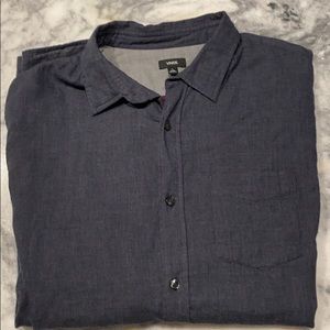 Vince men’s button down shirt
